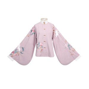 Women Fall Chinese Hanfu Style Top Coat